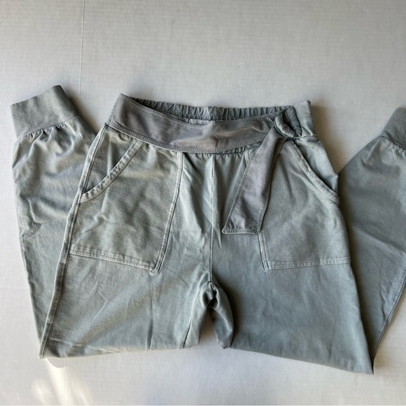 Anthropologie Saturday Sunday Sydney waisted belted joggers sweatpants small - Picture 7 of 16